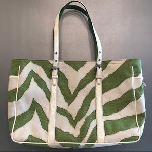 Coach Zebra Tote
